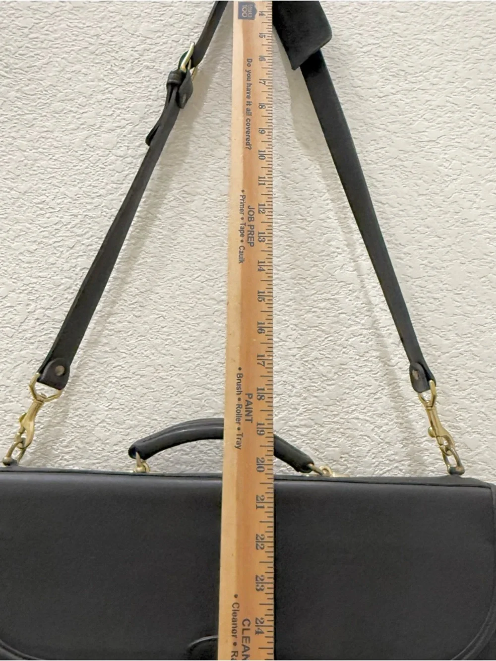 Vintage 90’s COACH Black Leather Diplomat Attache or Business Attaché Briefcase
